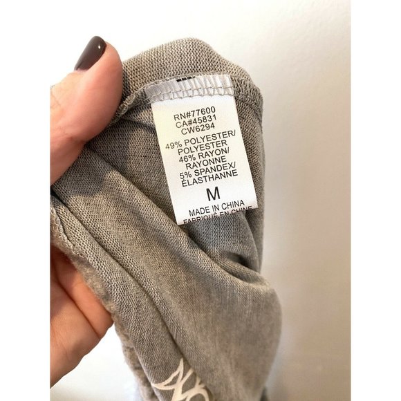 New Chaser Tiny Heart Joggers in Heather Grey - Picture 12 of 12